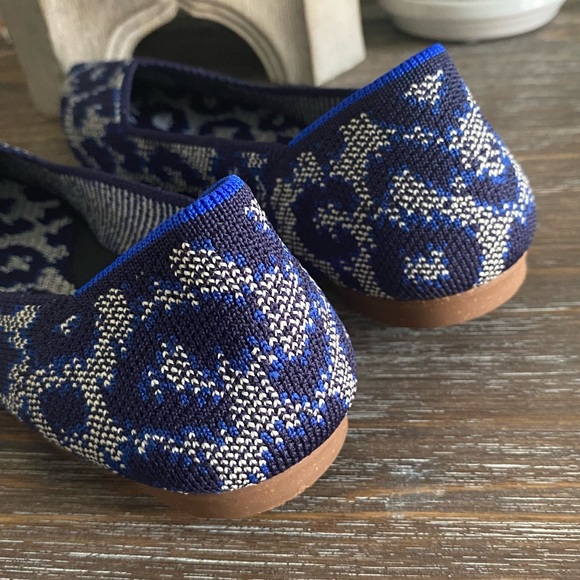 Rothy's The Point Il Indigo Cat Slip On Pointed Flats Womens 7.5 - Picture 4 of 13
